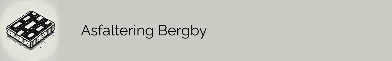 Asfaltering Bergby