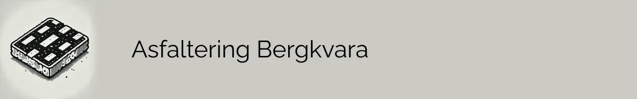 Asfaltering Bergkvara