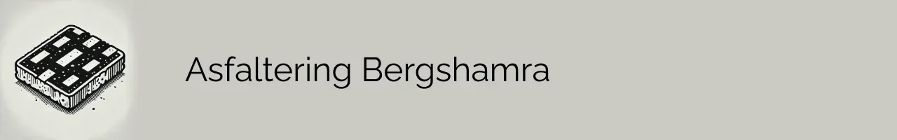 Asfaltering Bergshamra