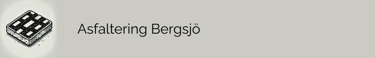 Asfaltering Bergsjö