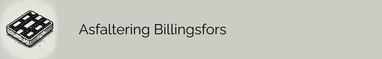 Asfaltering Billingsfors