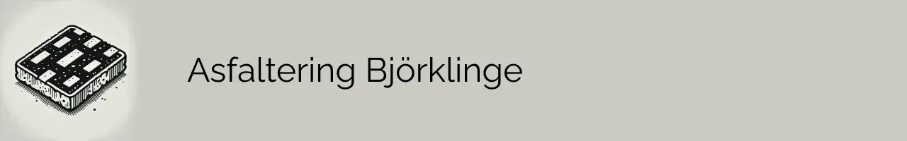 Asfaltering Björklinge