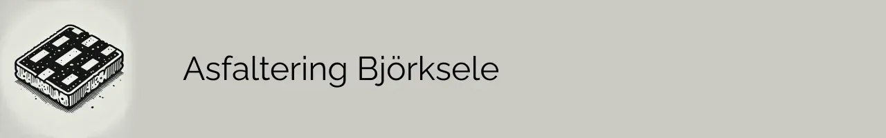 Asfaltering Björksele