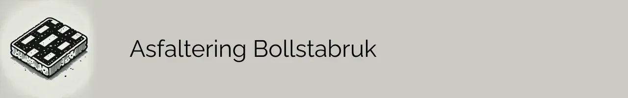 Asfaltering Bollstabruk