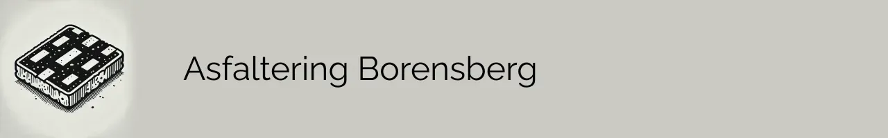 Asfaltering Borensberg