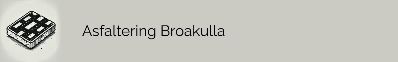 Asfaltering Broakulla