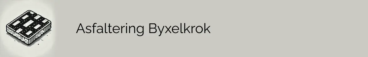 Asfaltering Byxelkrok