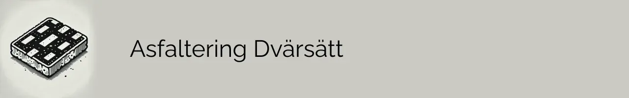 Asfaltering Dvärsätt