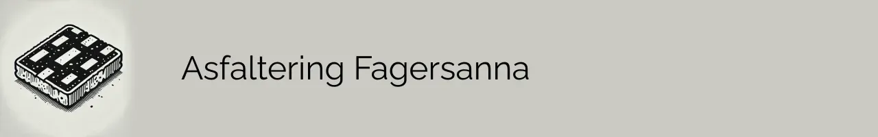 Asfaltering Fagersanna