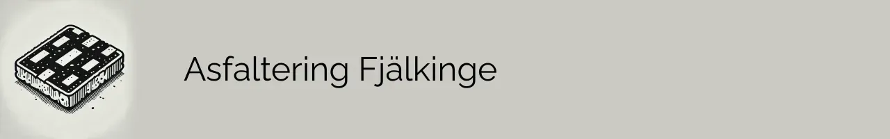 Asfaltering Fjälkinge