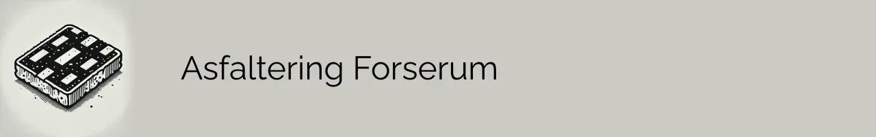 Asfaltering Forserum