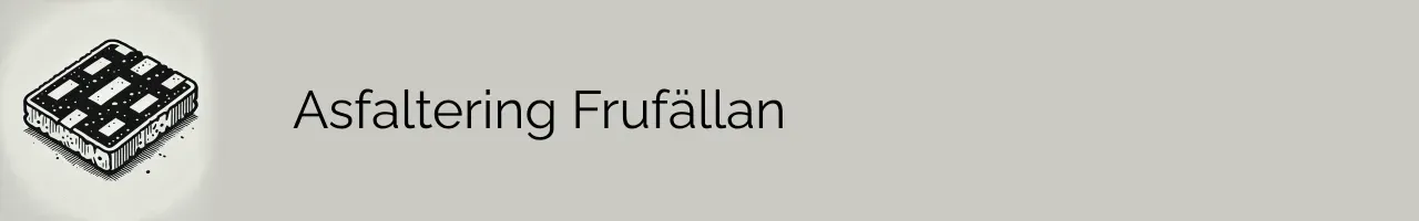 Asfaltering Frufällan