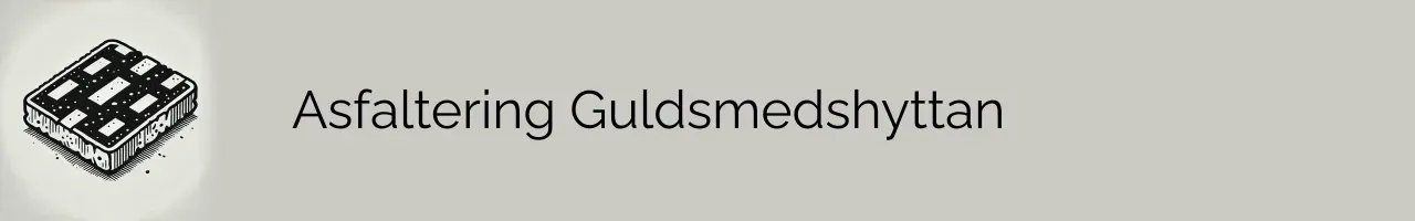 Asfaltering Guldsmedshyttan