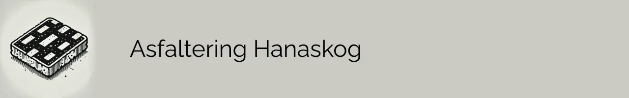 Asfaltering Hanaskog