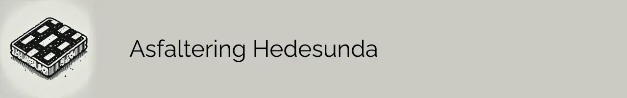 Asfaltering Hedesunda