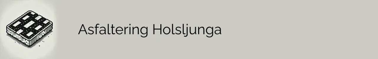 Asfaltering Holsljunga