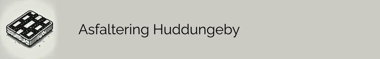 Asfaltering Huddungeby