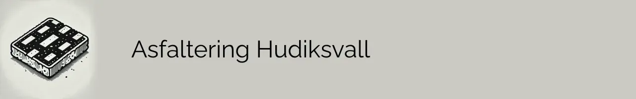 Asfaltering Hudiksvall