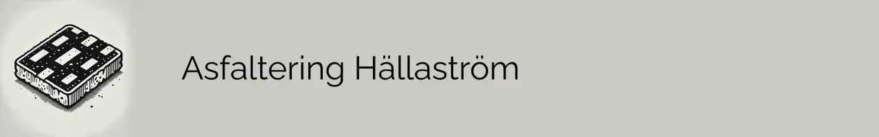 Asfaltering Hällaström