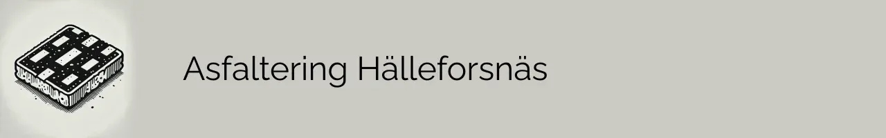 Asfaltering Hälleforsnäs