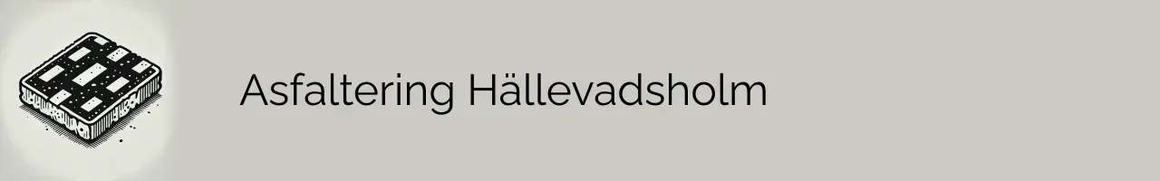 Asfaltering Hällevadsholm