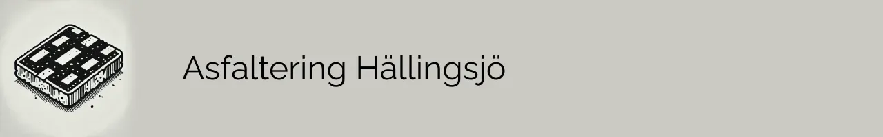 Asfaltering Hällingsjö