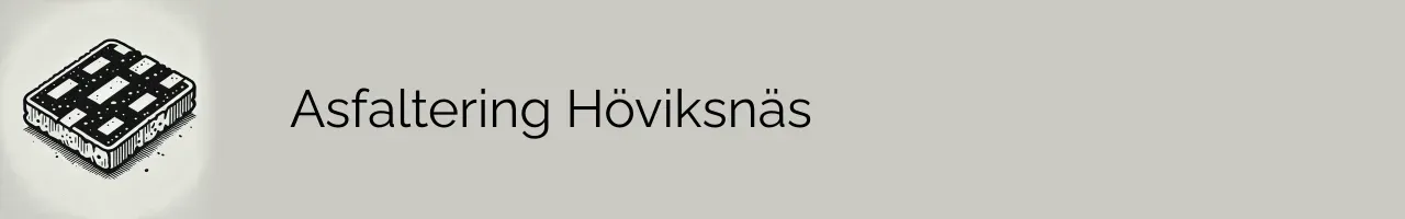 Asfaltering Höviksnäs