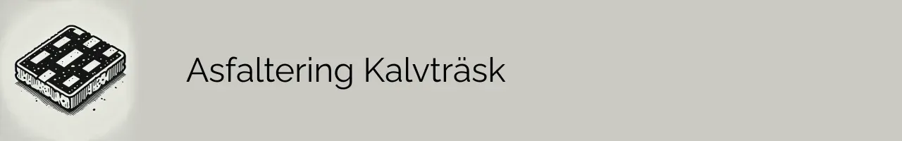 Asfaltering Kalvträsk