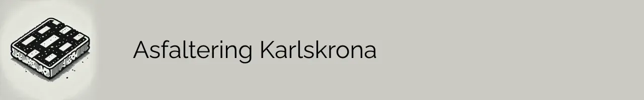 Asfaltering Karlskrona