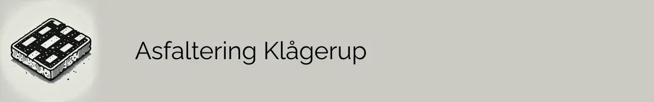 Asfaltering Klågerup