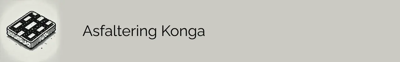 Asfaltering Konga