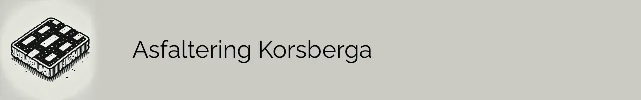 Asfaltering Korsberga