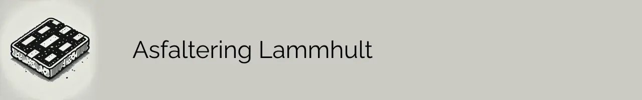 Asfaltering Lammhult