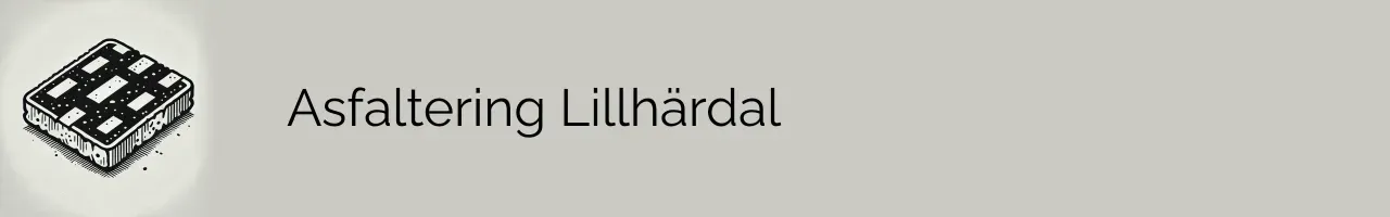 Asfaltering Lillhärdal