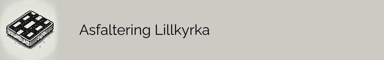 Asfaltering Lillkyrka