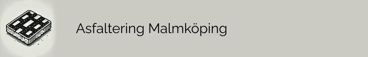 Asfaltering Malmköping