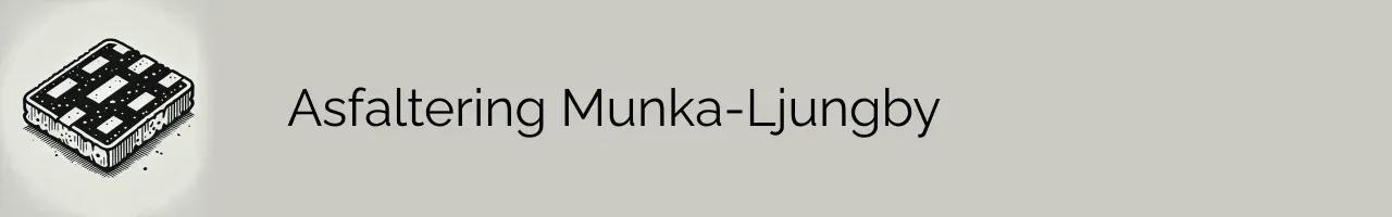 Asfaltering Munka-Ljungby