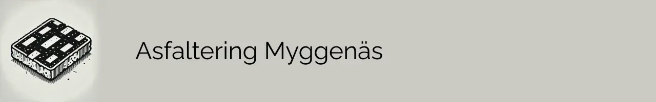 Asfaltering Myggenäs