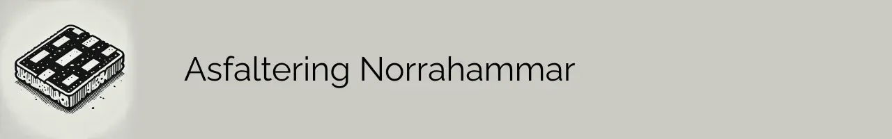 Asfaltering Norrahammar