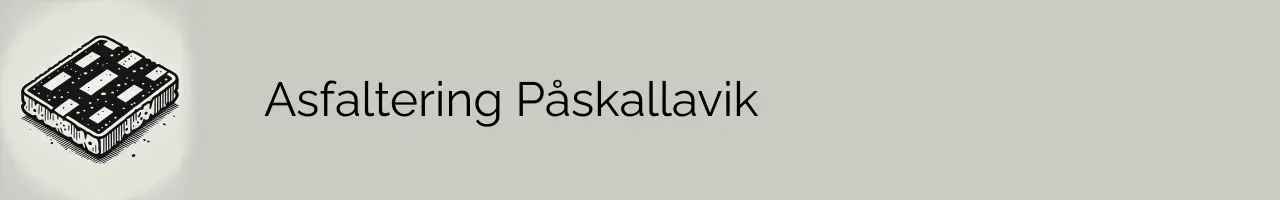 Asfaltering Påskallavik