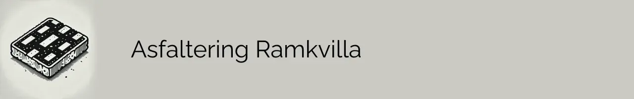 Asfaltering Ramkvilla