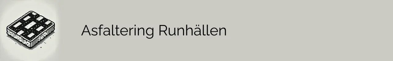 Asfaltering Runhällen