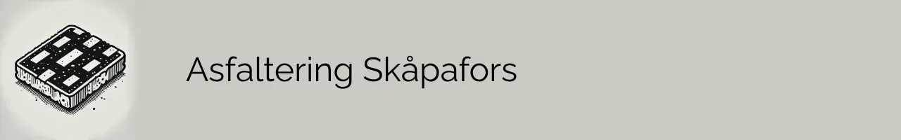 Asfaltering Skåpafors