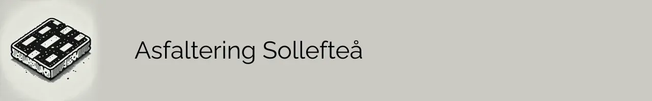 Asfaltering Sollefteå