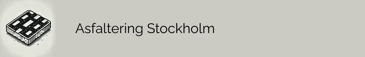 Asfaltering Stockholm