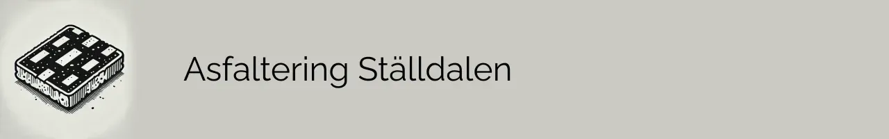 Asfaltering Ställdalen