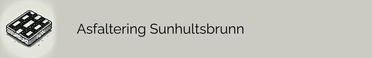 Asfaltering Sunhultsbrunn