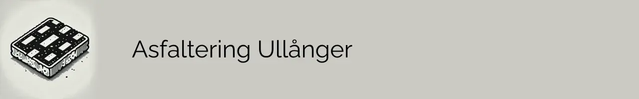 Asfaltering Ullånger