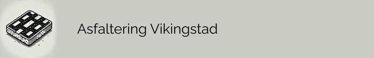 Asfaltering Vikingstad