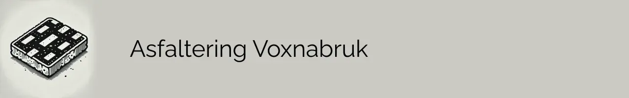 Asfaltering Voxnabruk